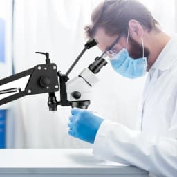 SucceBuy Micro Inlaid Mirror Multi-directional Micro-setting Microscope Jewelry Tools 0.7X-4.5X Super Clear Microscope Magnifier