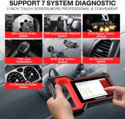 THINKCAR Thinkscan Plus S7 Obd2 Scanner Car Diagnostic Tools Automotivo Scanner Auto Diagnosis Tool DIY Code Reader 5 Reset Free