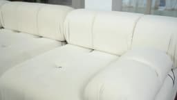 104" Minimalist Modular Sectional Sofas Modern Velvet Convertible Couches 3 Seats Living Room Sofa Sets for Office Apartment