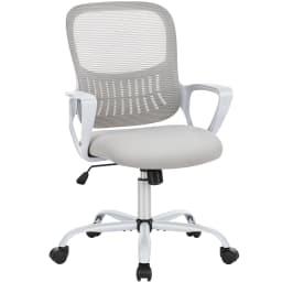 JHK Ergonomic Mesh Backrest Office Desk Chair Adjustable Height Computer Rolling Work Swivel Gaming Chairs With Wheels For Home