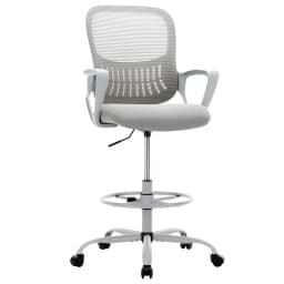JHK Ergonomic Mesh Backrest Office Desk Chair Adjustable Height Computer Rolling Work Swivel Gaming Chairs With Wheels For Home