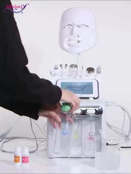 Missheart 7 in 1 Facial Machine Hydra Aqua Deep Cleaning Skin Care Device