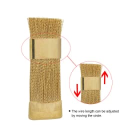 1pc Nail Drill Bit Cleaning Brush Portable Electric Manicure Drills Copper Wire Drill Brusher Cleaner DIY Nail Art Accessories