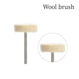 1pc Nail Drill Bit Cleaning Brush Portable Electric Manicure Drills Copper Wire Drill Brusher Cleaner DIY Nail Art Accessories