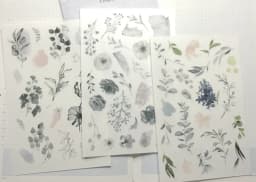 Aesthetic Scrapbooking Rub On Stickers Vintage DIY Journal Transfer Sticker Diary Photo Album Decoration Hobby Craft Supplies