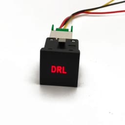1 Pc Car Red LED DRL Light Packing Radar Power On Off Camera Mirror Switch Button For VW Golf 6 Jetta 5 MK5 Scirocco Accessories