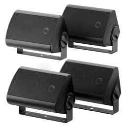 Herdio 4 Inch Outdoor Speaker Passive 400W Wireless Stereo Subwoofer Music Full Range Audio Bass Loudspeaker For Home Theater