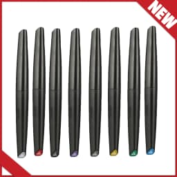 DSPIAE 5/8/12 Colors Brush Pen Environment-friendly Water-based Soft Head Marker Base Color Metallic Color Fluorescent Color