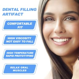 Moldable Fake Teeth Dental Repair Tools Denture Repair Beads for Fixing Filling Missing Broken Tooth High-fitting Dentures