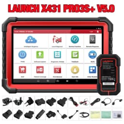 LAUNCH X431 PRO3S+ V5.0 10.1" Full system Automotive Diagnostic tools ECU Coding Active test obd2 scannner pk x431 pro v+
