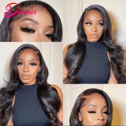 Indian Body Wave 4x4 Transparent Lace Closure Remy Human Hair Closure Swiss Lace Body Wave Closure Only 12-22inch Natural Clolor