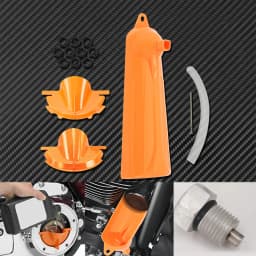 Motorcycle End Cap Style Oil Filter Wrench Oil Filter Funnel Filler Cover 1105 Sealing O-Ring For Harley Sportster Touring Dyna