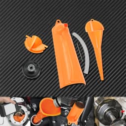 Motorcycle End Cap Style Oil Filter Wrench Oil Filter Funnel Filler Cover 1105 Sealing O-Ring For Harley Sportster Touring Dyna