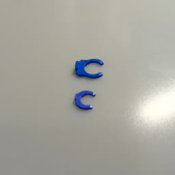 100Pcs 1/4" 3/8"OD Tube PE Pipe Fitting Blue Clip C-ring Hose Quick Connector Aquarium RO Water Filter Reverse Osmosis System