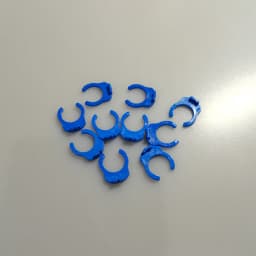 100Pcs 1/4" 3/8"OD Tube PE Pipe Fitting Blue Clip C-ring Hose Quick Connector Aquarium RO Water Filter Reverse Osmosis System