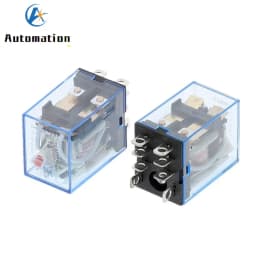 1pcs General Purpose LY2NJ HH62P Electronic Micro Electromagnetic Relay LED Lamp 10A 8 Pins Coil DPDT DC12V 24V AC110V 220V
