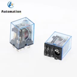 1pcs General Purpose LY2NJ HH62P Electronic Micro Electromagnetic Relay LED Lamp 10A 8 Pins Coil DPDT DC12V 24V AC110V 220V