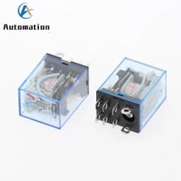 1pcs General Purpose LY2NJ HH62P Electronic Micro Electromagnetic Relay LED Lamp 10A 8 Pins Coil DPDT DC12V 24V AC110V 220V