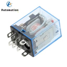 1pcs General Purpose LY2NJ HH62P Electronic Micro Electromagnetic Relay LED Lamp 10A 8 Pins Coil DPDT DC12V 24V AC110V 220V