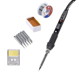 JCD Electric Soldering Iron 80W LCD Digital Display Adjustable Temperature Soldering Iron Set 220V/110V Welding Solder Tools