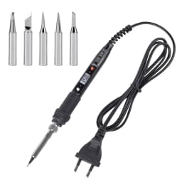 JCD Electric Soldering Iron 80W LCD Digital Display Adjustable Temperature Soldering Iron Set 220V/110V Welding Solder Tools