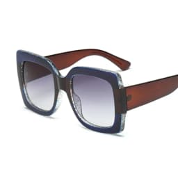 Oversized Square Sunglasses Woman Brand Designer Clear Lenses Sun Glasses Female Three Colors Big Frame Party Eye Glasses Oculos