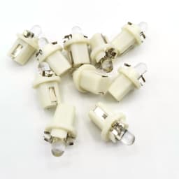 10Pcs/lot Multi Color T5 B8.5D SMD LED Car Light Automobiles Light-emitting Diode Instrument Dashboard Light Bulbs B8.5 DC 12V