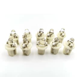 10Pcs/lot Multi Color T5 B8.5D SMD LED Car Light Automobiles Light-emitting Diode Instrument Dashboard Light Bulbs B8.5 DC 12V