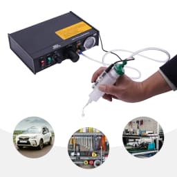 Semi‑Automatic Pneumatic Glue Dispenser, Solder Paste Adhesive Dispensing Controller with Vacuum Back‑Suction for Electronic Component Bonding