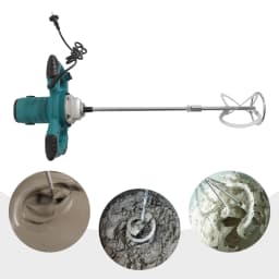 2100W Mortar Mixer, 6-Speed Adjustment, Concrete Stirrer, Cement Stirrer, Concrete Mixer, Mixing Machine
