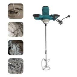 2100W Mortar Mixer, 6-Speed Adjustment, Concrete Stirrer, Cement Stirrer, Concrete Mixer, Mixing Machine