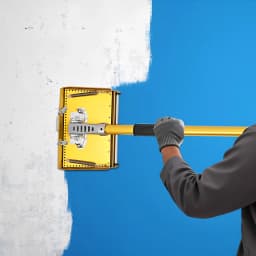 Smooth Finishing Professional Drywall Flat Box Gold-Flat Handle-Aluminum Precision Tools-Drywall Sheetrock Cleanable