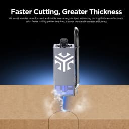 ACMER C4 Air Pump 30L/min Air Airflow Assist Kit Remove Smoke Dust Adjustable Air Assist System for Laser Engraving Machine