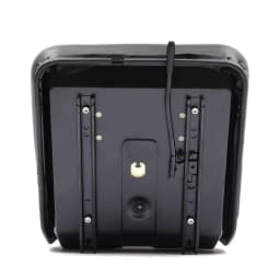 Tractor Seat Universal Forklift Seat Waterproof PU Material Horizontally Adjustable 36 x 35 x 30 cm