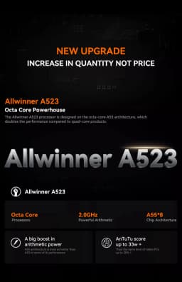Adreamer LeoPad20 Tab 10.1" Tablet 1280x800 IPS Android 13 Octa Core 3GB RAM 32GB ROM Bluetooth 6000mAh Wifi Portable Tablets PC