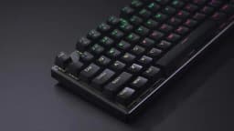 Redragon K556 PRO Upgraded Wireless RGB Gaming BT/2.4Ghz Tri-Mode Mechanical Hot-Swap Linear Quiet Red Switch Keyboard