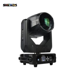 SHEHDS Bulb Beam 275W Moving Head Lighting 8+8+8-Prism With flight Case For Dj Disco Night Club Wedding Stage Equipment