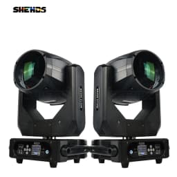 SHEHDS Bulb Beam 275W Moving Head Lighting 8+8+8-Prism With flight Case For Dj Disco Night Club Wedding Stage Equipment