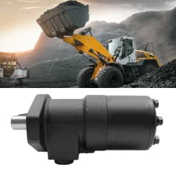 Cast Iron Hydraulic Motor 300CC Rated Flow 55L/14.53gal/min for Cars and Motorcycles