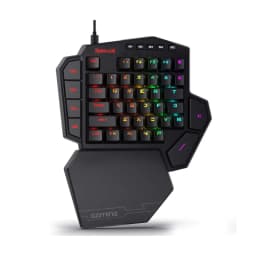 Redragon K585 Wired DITI One-Handed RGB Mechanical Gaming 42 Keys Type-C Gaming Hot-Swappable Wrist Rest Keyboard