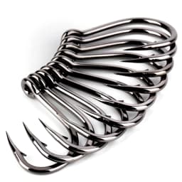 Mustad Norway Origin Sea Fishing Hook Super Power Big Size Circle Fish Hooks,1#-12/0#,10827NP-BN