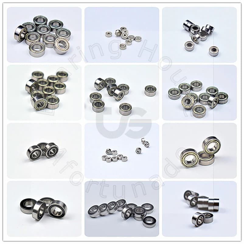 Miniature Bearing Multiple 10 Pieces 681ZZ 682ZZ 683zz 684zz 685zz 686zz 687zz 688zz 689zz 684RS 686RS 688RS 689zz