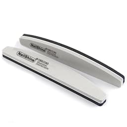 5pcs Sponge Block Nail File 180/240 Gray/Black Boat Nail Buffer Gel Polish Lime a Ongle Sanding Buffer Manicure Tools Supplier