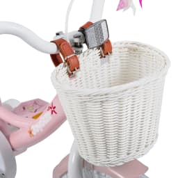 JOYSTAR Unicorn Girls Bike for Kids Ages 2-9,Kids Bike with Training Wheels, Streamers, Basket and Doll Seat