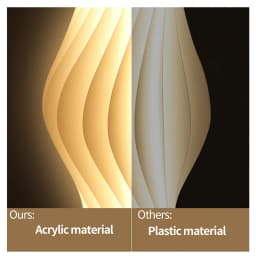LUVODI Tall LED Floor Lamp Dimmable Decorative Standing Light for Home Corner Modern Simple Style