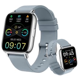 Nerunsa Smart Watch, Fitness Tracker 1.69" Touch Screen Smartwatch Fitness Watch Heart Rate Monitor/Pedometer/Sleep Monitor.