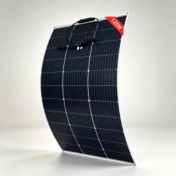 18V Solar Panel 125W 250W Flexible Solar Panels Monocrystaillne Solar Cell 12V/24V Battery Charge 1000W Home System Kits RV Boat