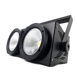 SHEHDS 1/2Eyes 200W COB Lighting Cool Warm White/RGBW+UV 6 in 1 For Dj Booth Market Disco Church Theater Concert