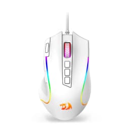 Redragon M612 Predator RGB Gaming Mouse 8000 DPI Wired Optical with 11 Programmable Buttons, White