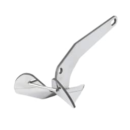 11lb/17lb/22 lbs Triangle Boat Anchor, 316 Stainless Steel Delta-Style Anchor, Heavy Duty Wing Style Triangular Anchor
